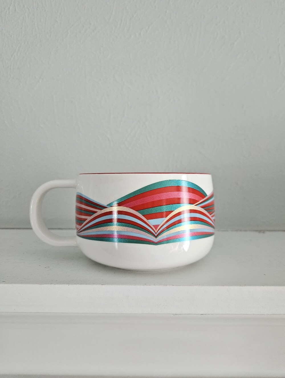 NWOT Starbucks Holiday 2024 Candy Twist Mug - Picture 3 of 6